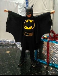 Костюм Бетмена на Хеллоуин прокат, аренда