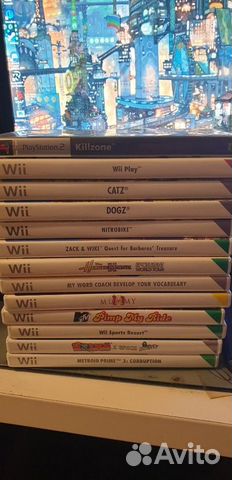 Игры на wii и одна на ps2