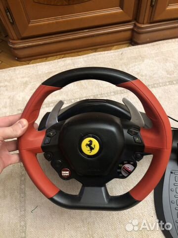 Игровой руль thrustmaster ferrari