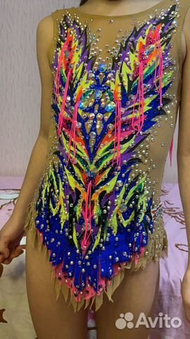 Аренда Купальник для художественной гимнастики 122