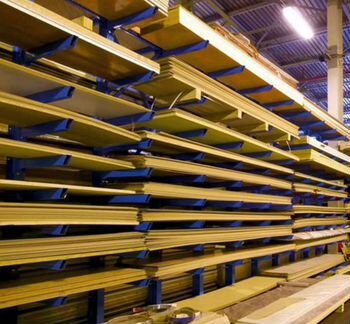 Стеллажи консольные