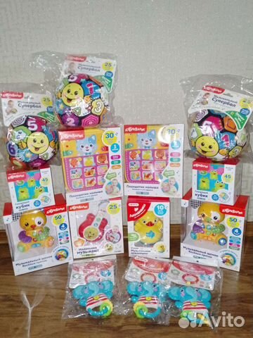 Новые развивающие игрушки Азбукварик