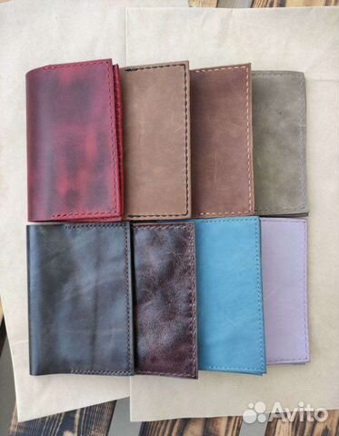 Обложка на паспорт из натуральной кожи