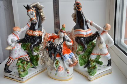 Статуэтки триптих Конек горбунок. Вербилки Гарднер