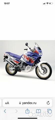 Honda XRV 750 Africa twin наклейки