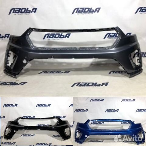 Бампер Hyundai Creta новый в цвет кузова