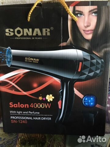 Фен для волос новый