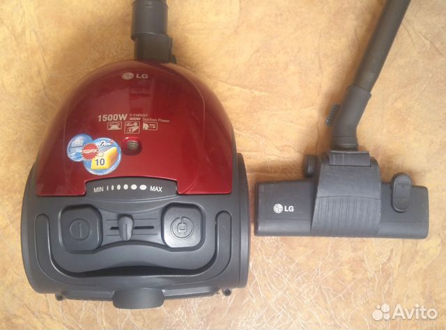 Пылесос LG V-с4b52st (с дополнительным насадками)
