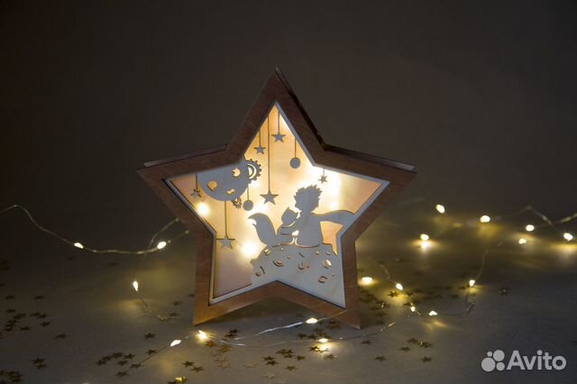 Ночник из фанеры 