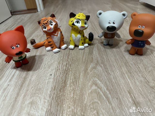 Резиновые игрушки лео и тиг, ми-ми-мишки