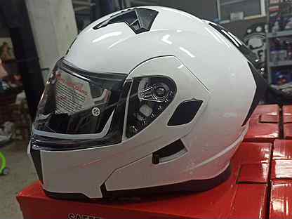 Снегоходный шлем AiM JK906, белый