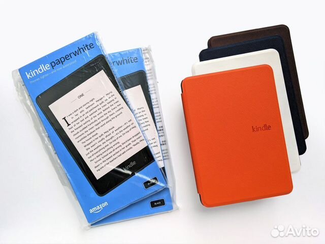 Новая Kindle Paperwhite 4 2018 32GB Black + чехол