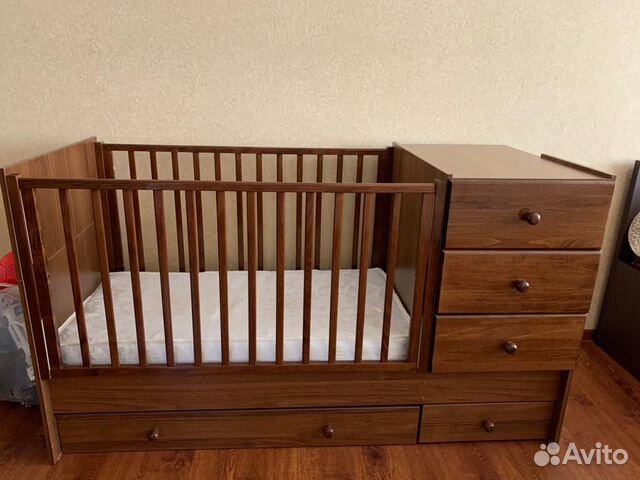 Детская кровать от 0 до 6