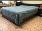 Кровать двухспальная с матрасом бу объявление продам