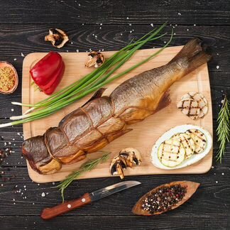 Горбуша горячего копчения