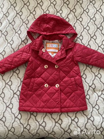 Куртка- плащ на девочку 80-86р