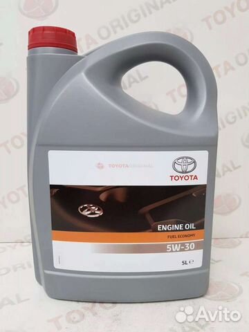 Моторное масло toyota engine 5w30 5л