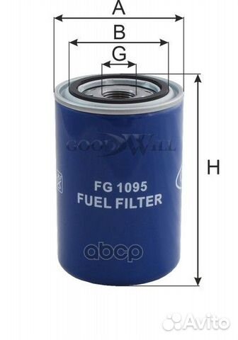 Фильтр топливный HCV cummins, peterbilt, kenwor купить в Санкт ...