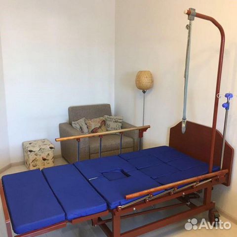 Медицинская кровать для лежачих больных db-11 wc+