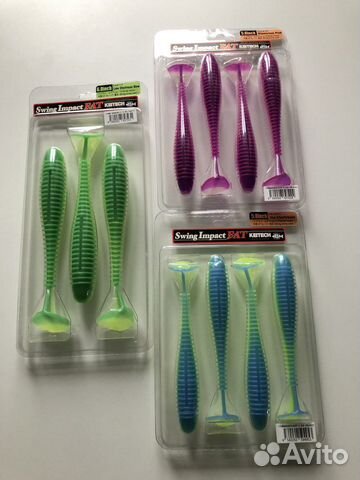 Набор Keitech swing impact fat