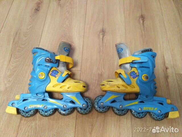 Роликовые коньки детские раздвижные