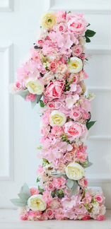 Единичка Цифра один для фотосессии На годик