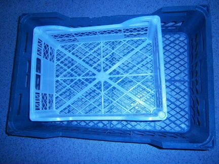 Пластиковые ящики для хранения урожая и прочего