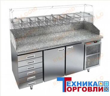 Стол охлаждаемый для пиццы hicold PZ4-11/GN 6R