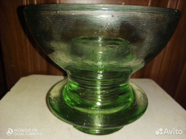 Изолятор стеклянный. Клеймо. 1980 год