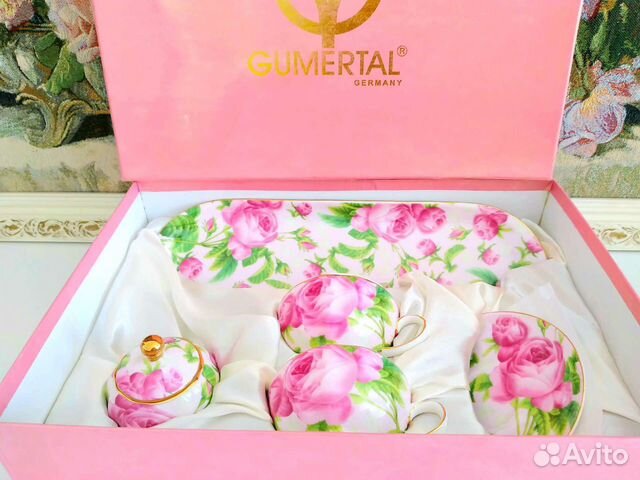 Чайно кофейный сервиз гдр