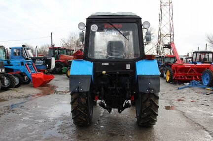 Беларус синий трактор мтз 82 как новый - фотография № 13