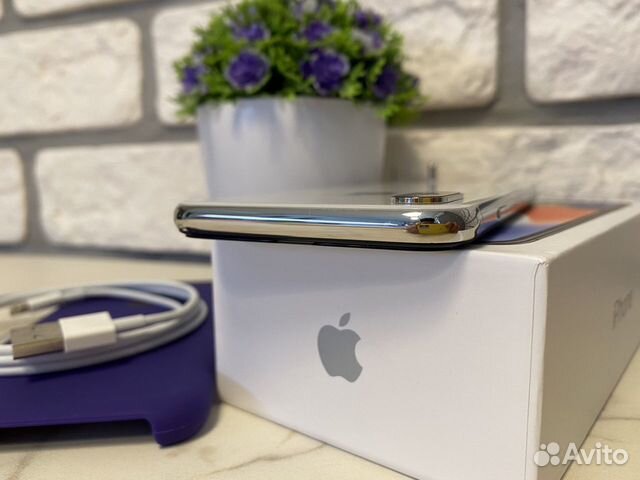 iPhone X 64 gb Ростест silver серебристый