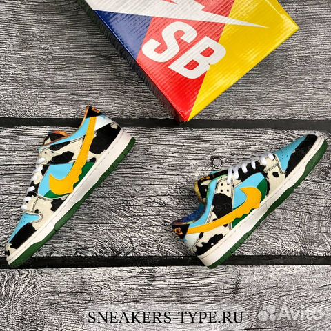 Кроссовки Nike SB Dunk Low Ben Jerry Chunky Dunky