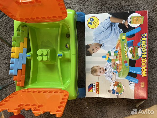 Стол детский игровой набор конструктор