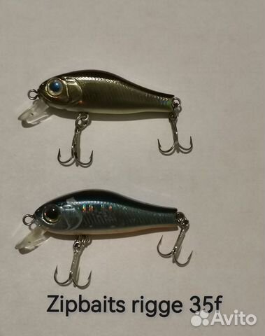 Воблеры zipbaits rigge 35f, и другие