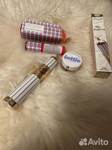 Пудра хайлайтер, тени lottie 18 цветов, кисти и др