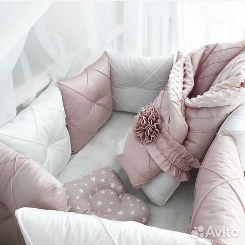 Бортики на кроватку