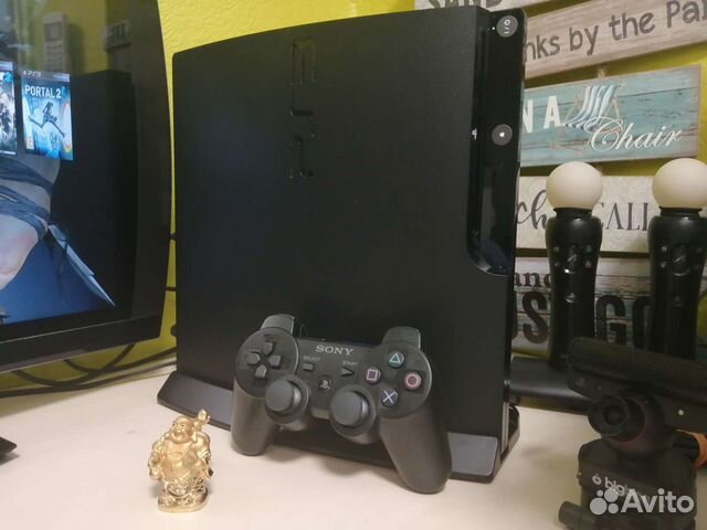 Sony playstation 3 HEN PS3 Slim 50 игр