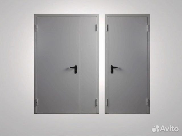 Дверь противопожарная металлическая еi-60