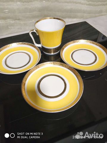 Бокал, блюдца лфз