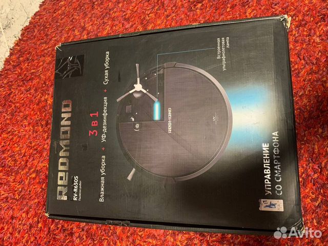 Робот пылесос redmond rv r650s