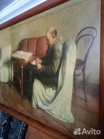 Картина Ленин в смольном