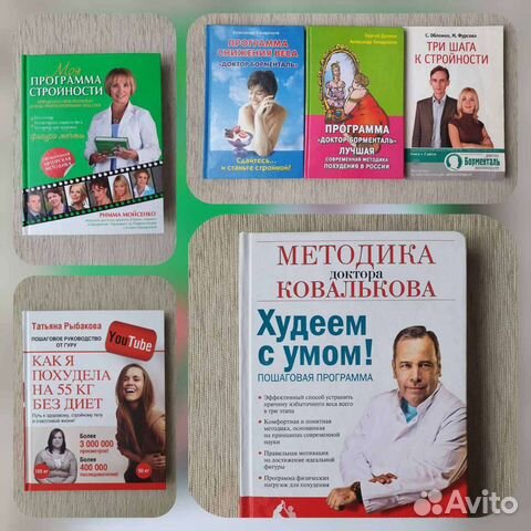 Книги про похудение