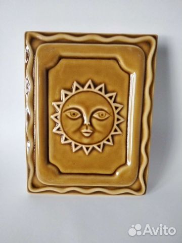 Изразцы для камина плитка керамика солнышко СССР