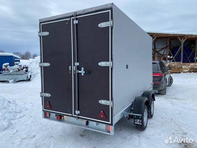 Прицеп для снегохода. Установим фаркоп. Доставка