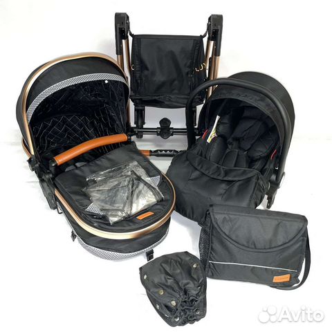 Новая Коляска 3 в 1 зимняя