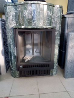 Печь для бани Макси с закрытой каменкой