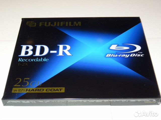 Blu-ray Fujifilm BD-R 25GB 1x 2x Япония Запечатан