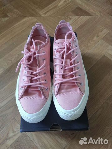 Кеды Converse Chuck Taylor All Star розовые 37 р-р