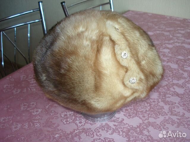 Берет норковый